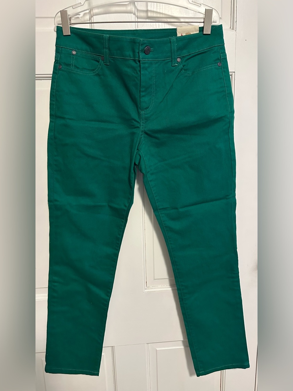 Talbots Women’s Emerald Green Stretch Jeans